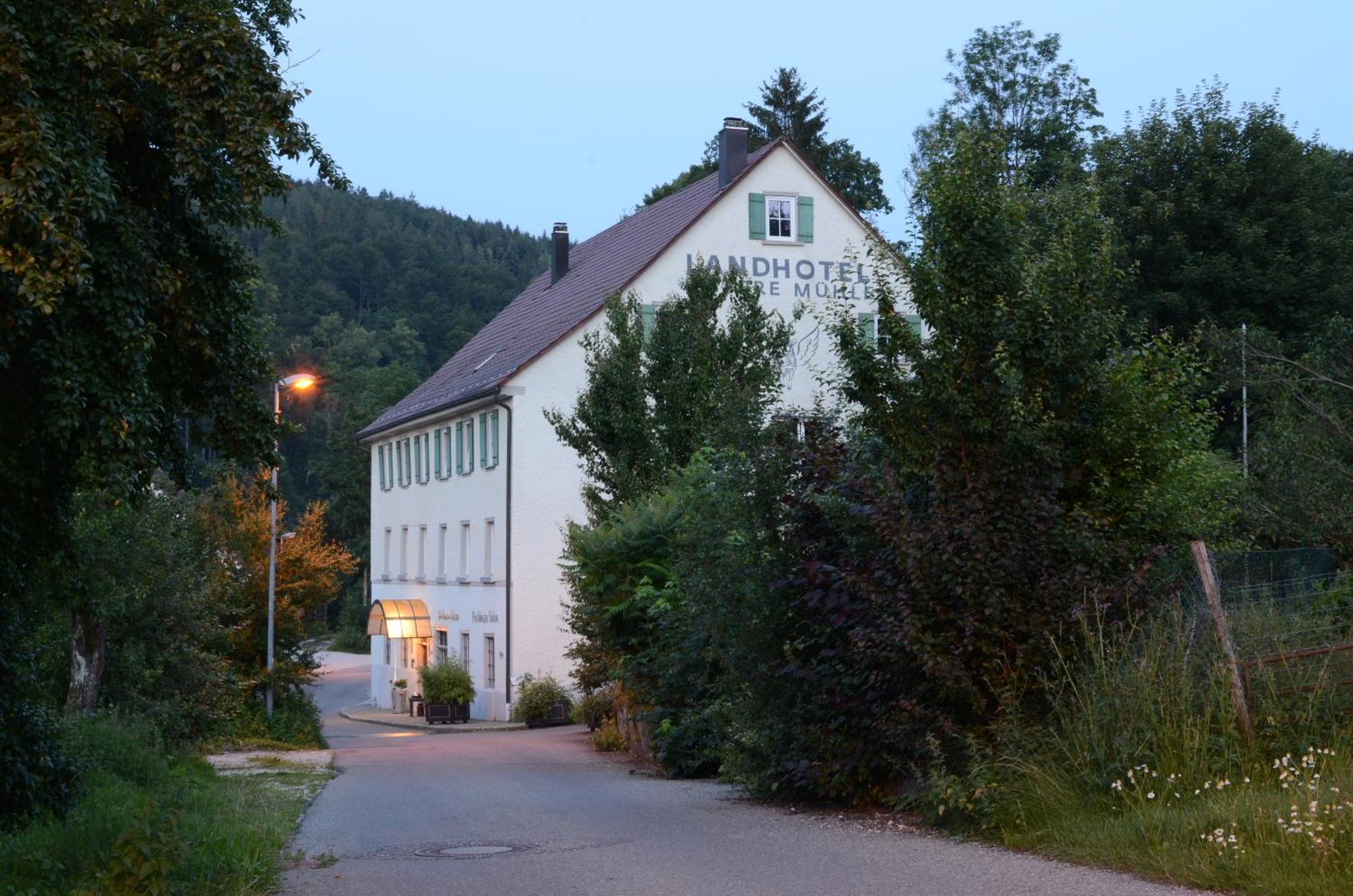 Landhotel Untere Muehle Strassberg Exteriör bild