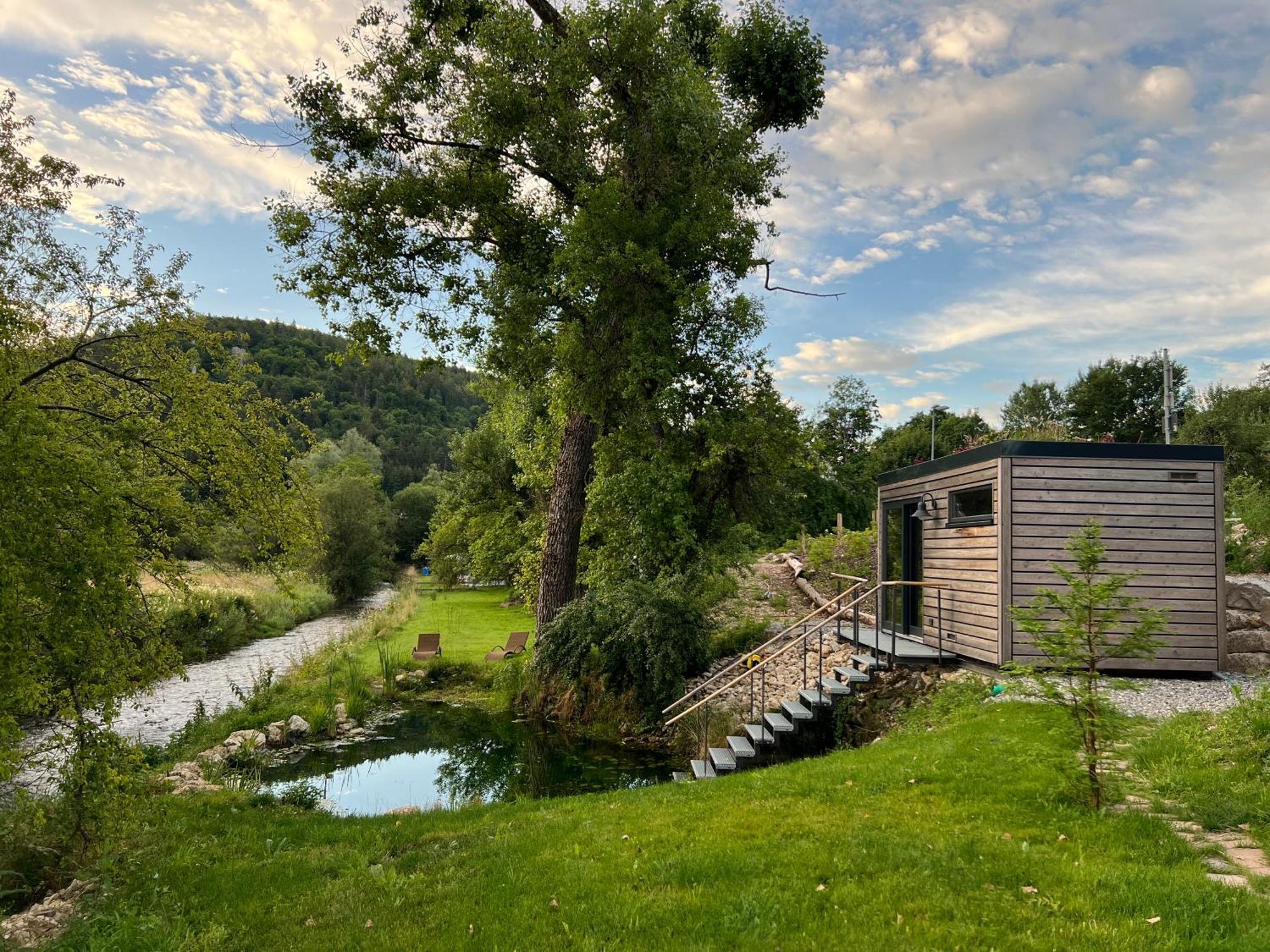 Landhotel Untere Muehle Strassberg Exteriör bild